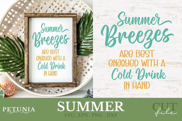 Cocktail Bar Sign SVG | Summer SVG SVG Petunia Digital Design 