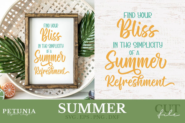 Cocktail Bar Sign SVG | Summer SVG SVG Petunia Digital Design 