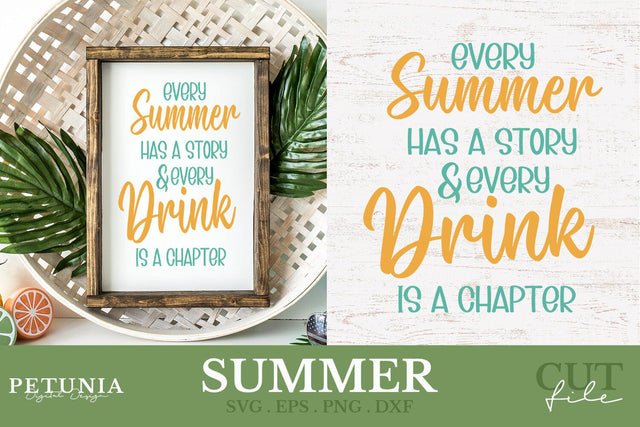 Cocktail Bar Sign SVG | Summer SVG SVG Petunia Digital Design 