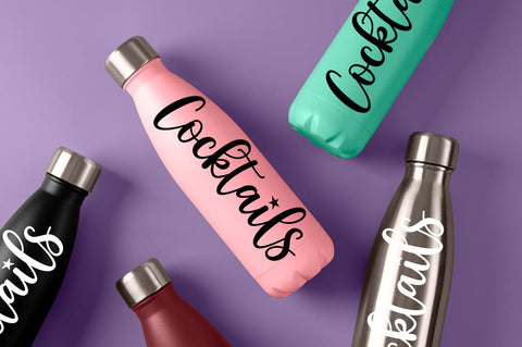 Cocktails Font Studio Natural Ink 