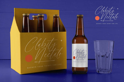 Cocktails Tastefulic - Modern Stylish Script Font Letterena Studios 