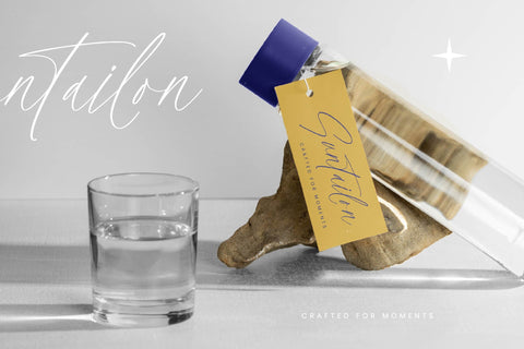 Cocktails Tastefulic - Modern Stylish Script Font Letterena Studios 
