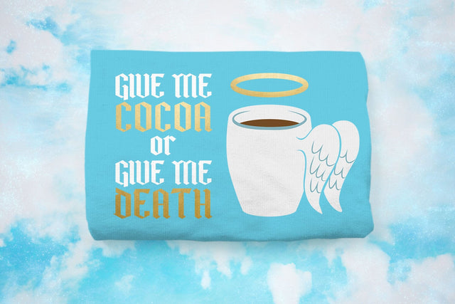 Cocoa Angel Wing Mug SVG SVG Risa Rocks It 