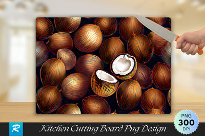 Coconut Cutting Board Sublimation Regulrcrative 