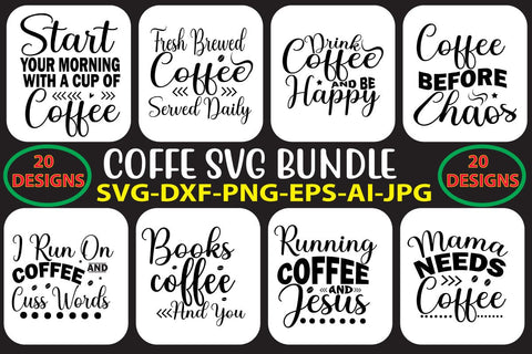 COFFE-SVG-BUNDLE SVG Syaman 