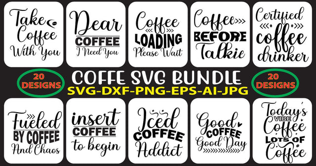 COFFE-SVG-BUNDLE SVG Syaman 