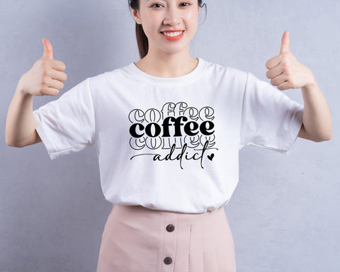 Coffee Addict Svg Png, Coffee Svg, Coffee Lover Svg, Coffee Helps Svg, Trendy Svg, Funny Coffee Svg, Mom Life, Svg files for Cricut SVG DesignDestine 