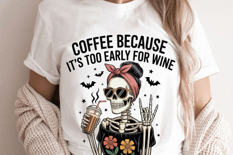 coffee because it's too early for wine SVG Angelina750 