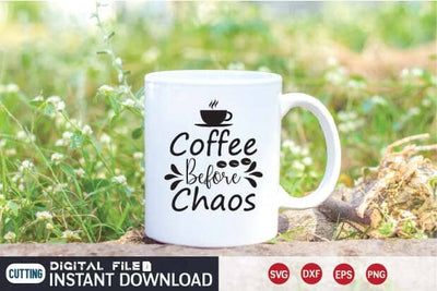 coffee before chaos svg SVG designer krishna 