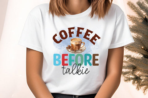 Coffee before talkie PNG Design Sublimation Designangry 
