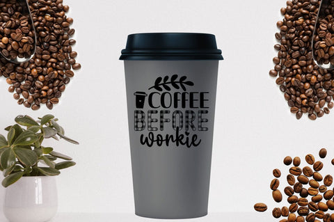 Coffee before workie SVG Design SVG Designangry 