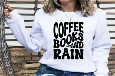 Coffee Books and Rain SVG orpitasn 
