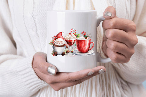 Coffee Christmas clipart Sublimation Design Sublimation Regulrcrative 