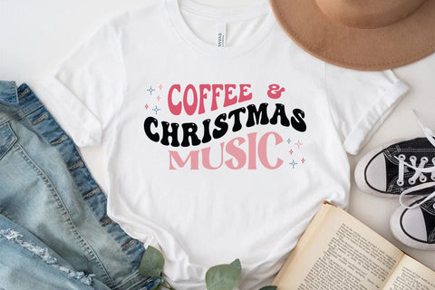 coffee & christmas music SVG Angelina750 