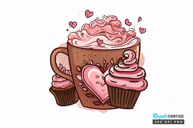 Coffee clipart PNG Design Sublimation Regulrcrative 