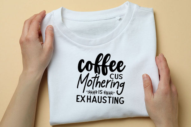Coffee Cus Mothering is Exhausting SVG Angelina750 