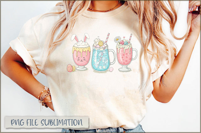 Coffee Drink Easter Day Sublimation Sublimation Shetara Begum 