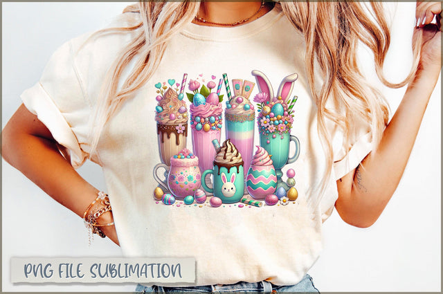 Coffee Drink Easter Day Sublimation Sublimation Shetara Begum 