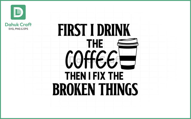 Coffee & Fix SVG – DIY Fuel Quote SVG PNG & EPS V6 SVG dahukdesign 