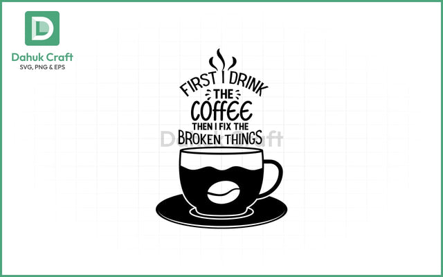 Coffee & Fix SVG – DIY Fuel Quote SVG PNG & EPS V7 SVG dahukdesign 