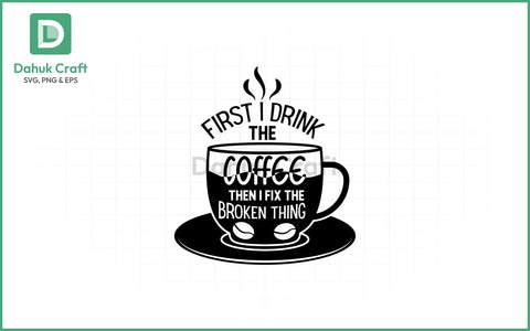 Coffee & Fix SVG – DIY Fuel Quote SVG PNG & EPS V8 SVG dahukdesign 