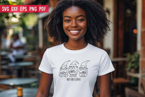Coffee Gnome SVG | Coffee SVG | Coffee Quote SVG SVG Irina Ostapenko 