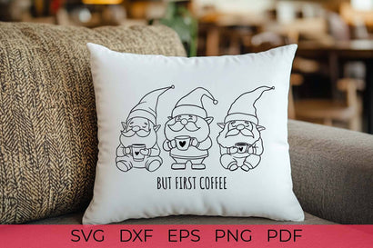 Coffee Gnome SVG | Coffee SVG | Coffee Quote SVG SVG Irina Ostapenko 