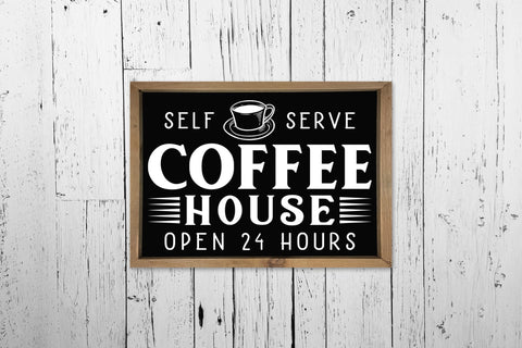Coffee House - Vintage Coffee Sign SVG SVG CraftLabSVG 