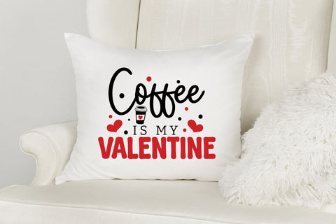 Coffee is My Valentine, Anti Valentine's Day SVG SVG CraftLabSVG 