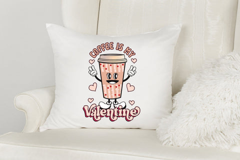 Coffee is My Valentine PNG Sublimation Sublimation CraftLabSVG 