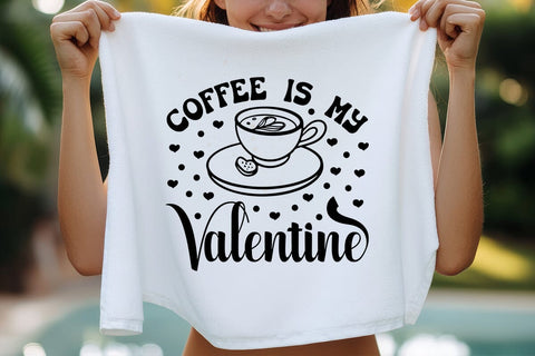 Coffee is my valentine SVG Angelina750 