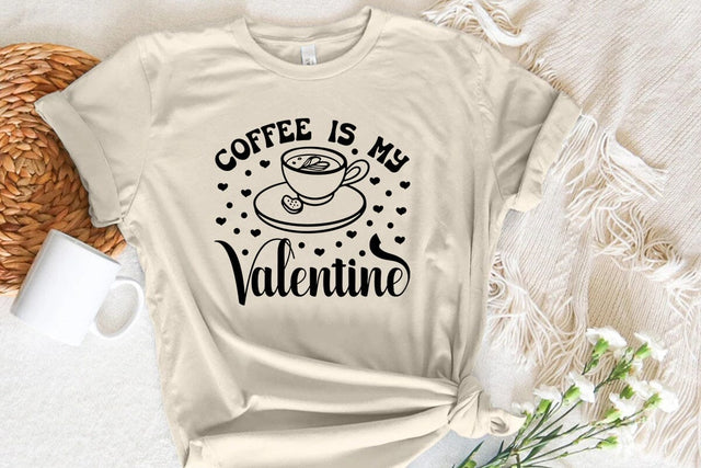Coffee is my valentine SVG Angelina750 