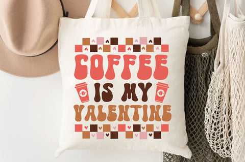 Coffee is my valentine Svg Design SVG Regulrcrative 
