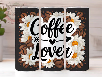 Coffee Lover 20oz Tumbler, Coffee Lover Tumbler, Funny Coffee Wrap, Humor PNG Design, Sublimation Design, 20oz Tumbler Wrap, Office Cup Design Sublimation Lara' s Designs 