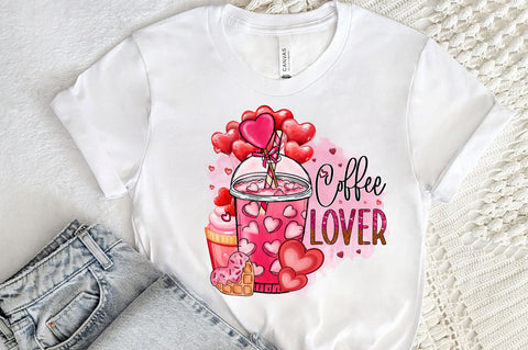 Coffee lover PNG Design Sublimation Regulrcrative 
