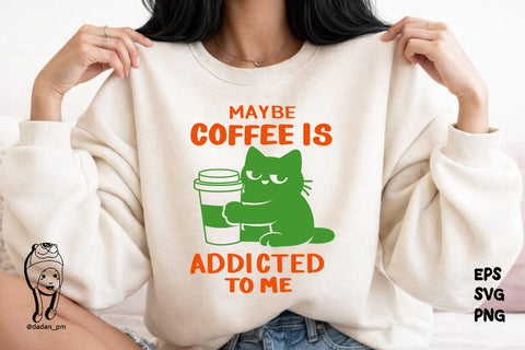 Coffee Lover Quotes Hand-Drawn Bundle SVG dadan_pm 