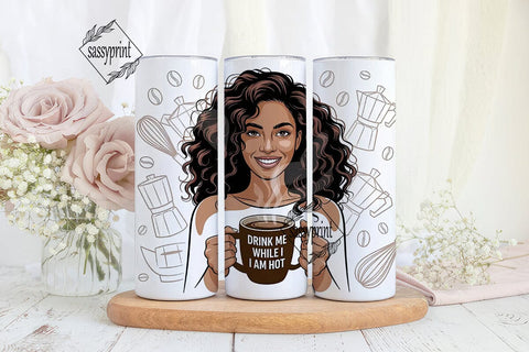 Coffee Lover Tumbler Wrap Sublimation sassyprint 