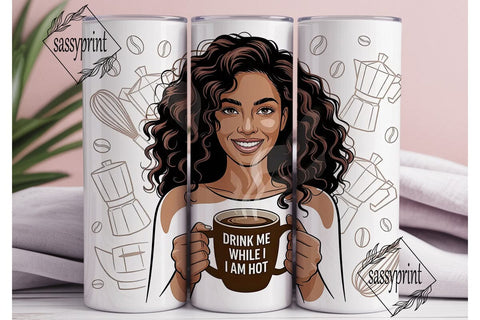 Coffee Lover Tumbler Wrap Sublimation sassyprint 