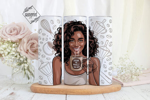 Coffee Lover Tumbler Wrap Sublimation sassyprint 