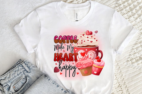 Coffee make my PNG Design Sublimation Regulrcrative 