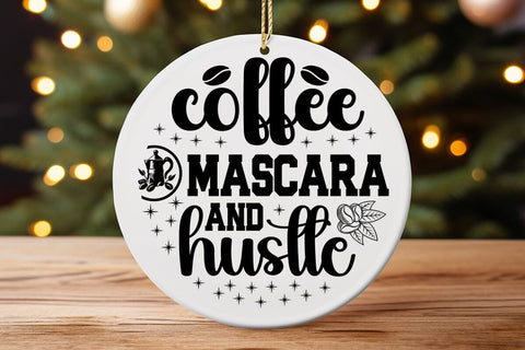 Coffee mascara and hustle SVG Angelina750 