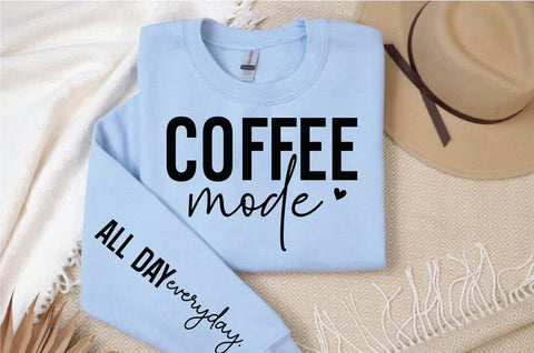Coffee mode, Christian Sleeve Svg Design SVG Regulrcrative 