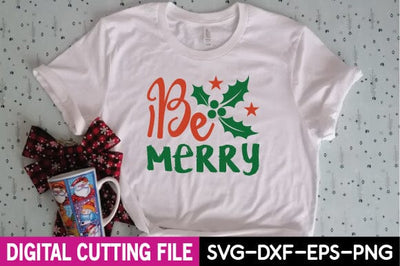 Coffee Mug Svg,Svg Files for Cricut,Boho Svg,Cute Tumbler Svg,Winter Svg,Christmas Svg,Winter Quote Svg,Winter Png,Holiday Svg,Merry Christmas SVG,Christmas Tree Svg,Holiday Season Svg,Be Merry SVG SVG BB Type Studios 
