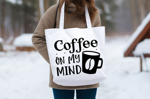 Coffee on my mind SVG design SVG Regulrcrative 