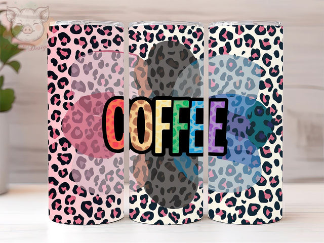 Coffee Quote 20oz Tumbler Png, Straight & Tapered Tumbler Png, Coffee Tumbler Png, Digital Download PNG Sublimation Lara' s Designs 
