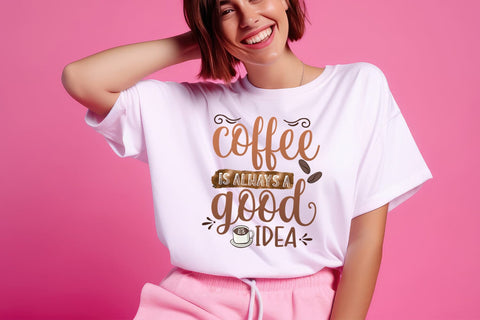 Coffee Quotes Sublimation Bundle I Coffee Sublimation PNG Sublimation Happy Printables Club 