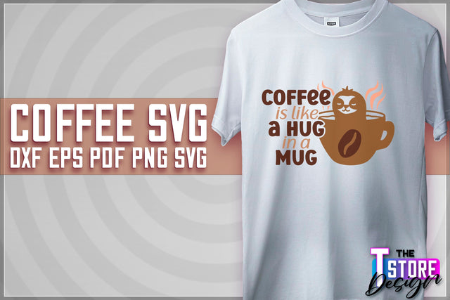 Coffee Quotes SVG | Coffee SVG | Funny Quotes SVG v.1 SVG The T Store Design 