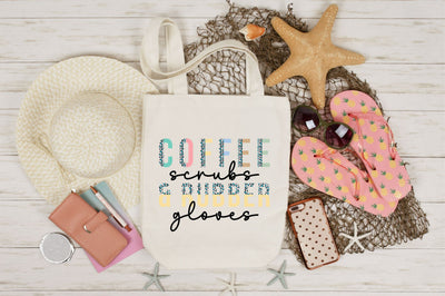Coffee Scrubs & Rubber Gloves Sublimation Sublimation SVGista 