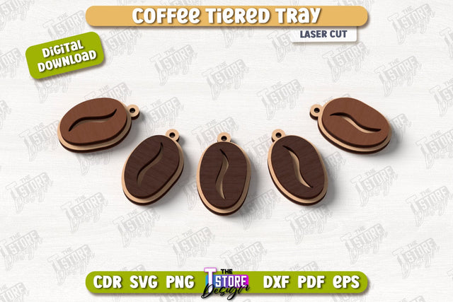 Coffee Sign Laser Cut | Coffee House | Coffee Shop | Kitchen Art Sign | CNC File SVG The T Store Design 