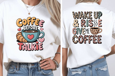 Coffee Sublimation Bundle, Coffee Quotes Sublimation Bundle Sublimation Regulrcrative 